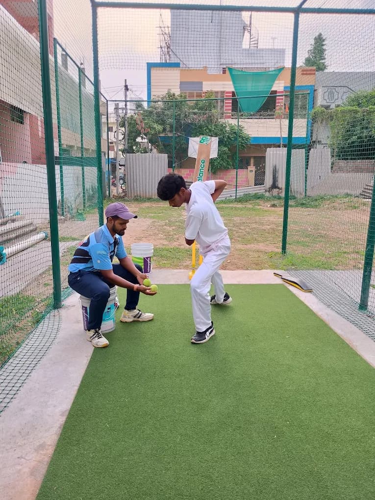 Cricket batting drills and practice